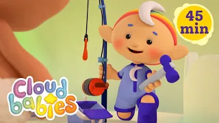 Baba Blue And His Tool Box 🛠 | Cloudbabies Bedtime Stories Compilation | Cloudbabies Official