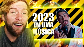 Gringo FICA CHOCADO! com 2023 EM UMA MÚSICA - Lucas Inutilismo