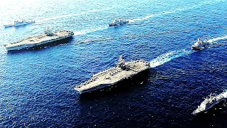 2 Supercarriers: Ronald Reagan & John C. Stennis Carrier Strike Groups In Powerful Show Of Strength