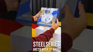 Unboxing the NEW SteelSeries Arctis NOVA 7P White