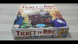 Настольная игра "Билет на поезд. Америка". Обзор и правила./Ticket to ride. Amerika.