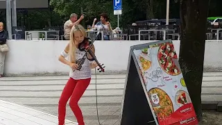 Despacito, cover with electric violin by Sandra Cygan