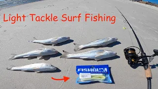Light Tackle SURF FISHING | Gulf Shores, Alabama