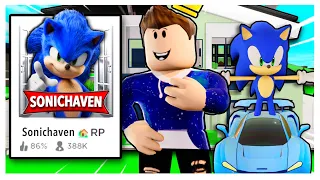 CREO UN BROOKHAVEN DE SONIC - Roblox YoSoyLoki