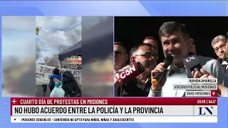 Cuarto día de protestas en Misiones: "Se va a incendiar la provincia"