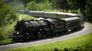 Steam Locomotive #1309 on the Western Maryland Scenic Railroad!