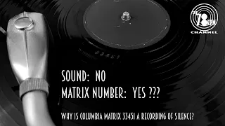 Matrix number for a silent record?