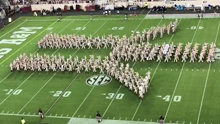 WILD START MUST SEE!  Fightin' Texas Aggie Band First Home Halftime Show 2018 Northwestern State