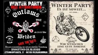 🔥💯OFFO💯🔥Outlaws MC Weiden / Germany Winter Party 03.12.2022🔥💯OFFO💯🔥