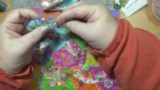 Small Temu Haul Working on Crazy patchwork