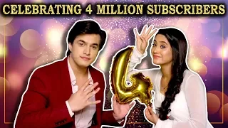 Mohsin Khan & Shivangi Joshi Celebrate 4 Million Subscribers Of TellyMasala | Exclusive Interview