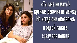 "Ты мне не мать!" кричала падчерица на мачеху. Но когда оказались в одной палате, все поняла