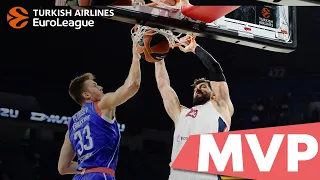 Tornike Shengelia,CSKA Moscow | Round 2 MVP | Turkish Airlines EuroLeague