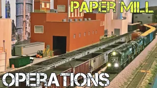 Realistic Operations - Paper Mills and Steep Grades in HO