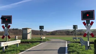 Bahnübergang Bayreuth //Railroad crossing// Spoorwegovergang