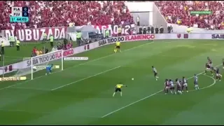 Gol do Ganso contra o Flamengo