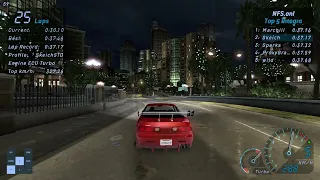 NFS Underground - Circuit: Atlantica - 37.14 - No NOS