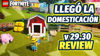 LLEGO LA DOMESTICACIÓN, Nuevos animales y más | Review Actualización 29.30  LEGO Fortnite