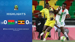 HIGHLIGHTS | Total AFCONU20​ 2021 | Quarter Final 2: Burkina Faso 0 (3) - (5) 0 Uganda