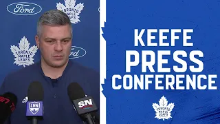 Sheldon Keefe Practice | Toronto Maple Leafs ahead of Buffalo Sabres | Tuesday, March 1