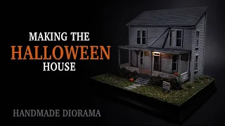 How To Make The Halloween Michael Myers House | Miniature Diorama