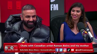 Harman Sekhon chats with Canadian artist Raman Bains and his mother Amarjit Bains