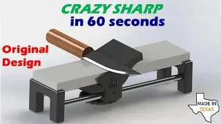 Knife and Tool Sharpener - Adjustable Angle (10°-40°) - SharpWorx.com