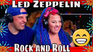 Led Zeppelin - Rock and Roll Live Video (Madison Square Garden 1973) THE WOLF HUNTERZ REACTIONS