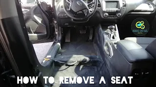 HOW TO REMOVE CAR SEAT