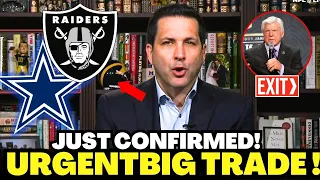 🏈💥EXPLOSIVE TRADE! DAK OUT OF COWBOYS! SHOCKING AND BOLD MOVE BY RAIDERS? DALLAS COWBOY NEWS TODAY