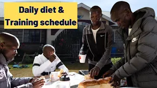 Diet of Eliud Kipchoge and other Kenian elite runners. Typical eating and training schedule.