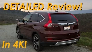 2015 Honda CR-V Crossover Review DETAILED! - In 4K