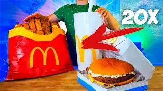 УВЕЛИЧИЛИ МЕНЮ McDonald’s в 20 раз / РЕАКЦИЯ ДРАГУНОВ / vanzai /