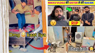 Jungli dog hogya pagl 😮 ( Nikkuvlogs ( sister ) riya fake death 🤔