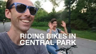 Riding Bikes in Central Park | New York City