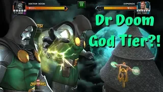 Doctor Doom God Tier?! 5* Gameplay! Insane Power Control! - Marvel Contest of Champions