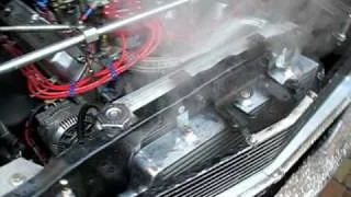 steam coming out of the radiator