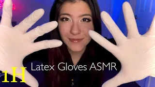 1hr of latex gloves sounds for sleep ASMR ✨