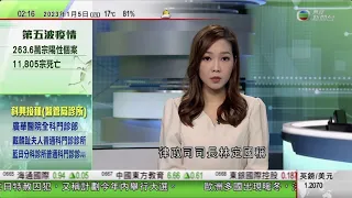 無綫02:00 新聞報道 TVB News｜2023年1月5日｜拜登批眾院未選出新議長籲議員合作 周三再辦新議長選舉｜據報山東有醫院招募確診者參與仿製藥試驗｜緬甸軍政府獨立日特赦逾七千名囚犯｜