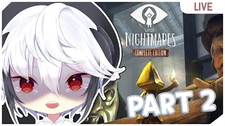 【LITTLE NIGHTMARES】This game isn't scary.. I never get scared haha..