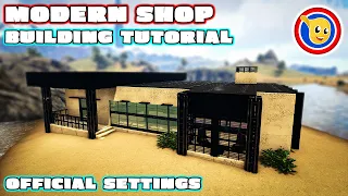 Ark: How To Build A Modern Shop | Building Tutorial | Official Settings