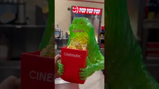 Cinemark Ghostbusters popcorn bucket! #cinemark #ghostbusters #slimer #popcornbucket