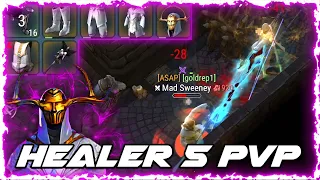 🍀HEALER 5 IS OP ! SOLO LEGENDARY PVP WITH NEW ELVEN SUPPORT STAFF | FROSTBORN