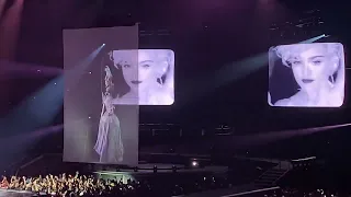 Madonna en México, inicio. 2024 CdMx. Palacio de los Deportes.