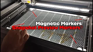Magnetic markers Xtool Creative Space XCS for Snapshot Preview