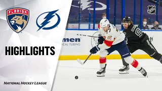 Panthers @ Lightning 4/17/21 | NHL Highlights