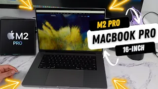 M2 Pro 16-inch MacBook Pro Unboxing and First Impression - Space Gray