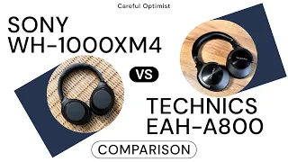 Which Wireless Headphones are better? | SONY WH-1000XM4 vs TECHNICS EAH-A800 Comparison
