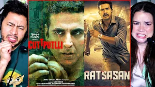 CUTTPUTLLI & RATSASAN Trailer Reaction! | Akshay Kumar, Rakulpreet Singh | Vishnu Vishal, Amala Paul