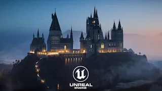 I Re-Created Hogwarts in Unreal Engine 5 and It Looks Awesome! #hogwarts